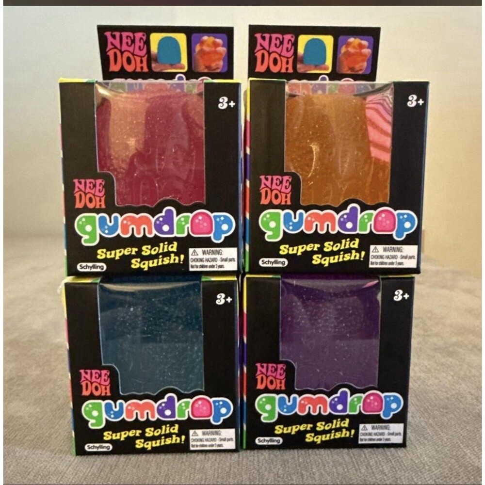 [1PC] Schylling - Needoh Gumdrop SquishyToy NEW AUTHENTIC 🔥VIRAL 🔥